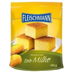 Mistura Bolo Fleischmann 450g Milho