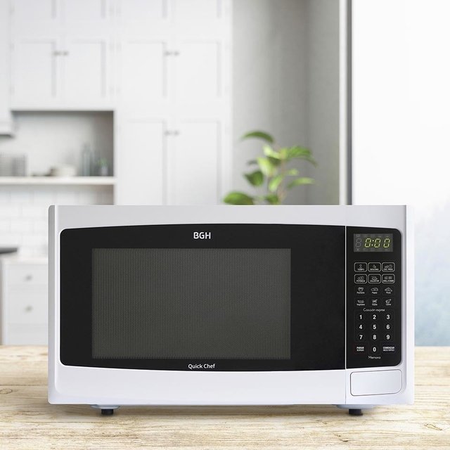 MICROONDAS BGH B120DB9 MONOFUNCION DIGITAL 20L BLANCO