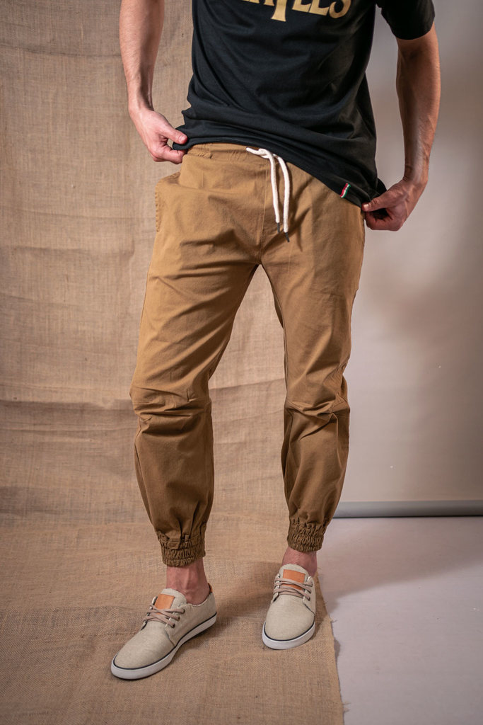 Pantalon Jogger Mujer Oversize Cuadros Color Negro - Gener | Knasta Chile