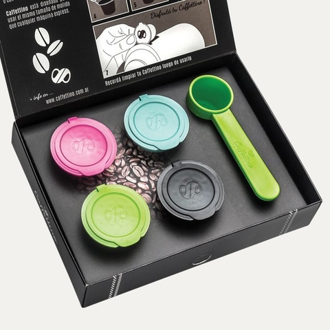 Cápsulas de Café Nespresso x4 unid (Recargables) + 350gr de Express - Los  mejores productos de la marca Bonafide