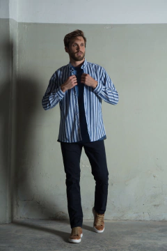 PANTALON DE GABARDINA CINCO BOLSILLOS en internet