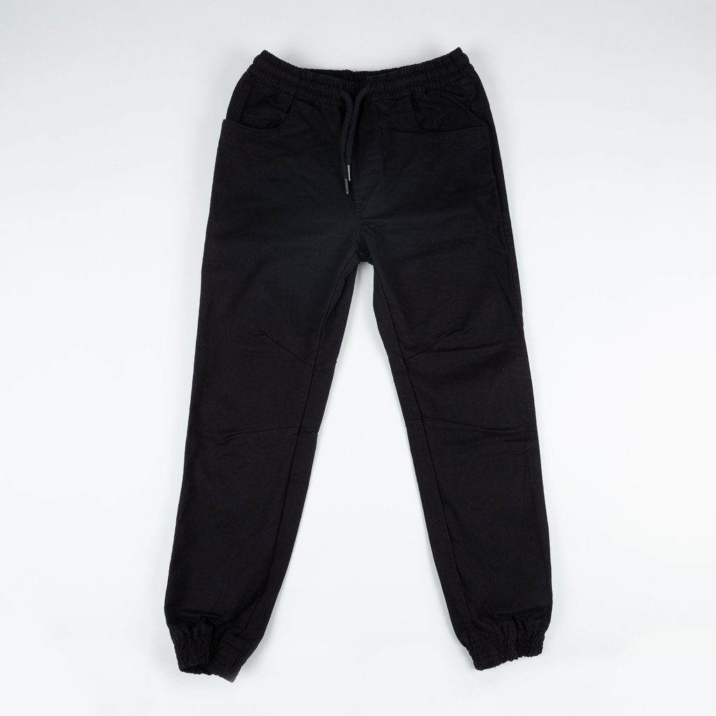 Mujer Pantalón jogger cargo algodón cadena Negro | Pantalones Bershka \u003c  Esperando a Christine