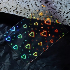 Imagen de Sticker lámina láser holográfica
