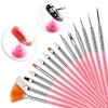 Pinceles Nail Art (15 unidades)