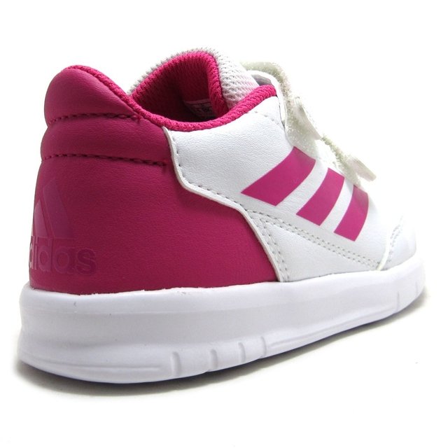 ZAPATILLAS ADIDAS ALTA SPORT CF I NIÑOS BLANCO/ROSA