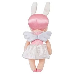 Boneca Metoo Doll Angela Anjo Rosa Coelha 33cm Original - comprar online