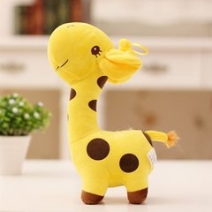Girafa de Pelúcia Amarela Pronta Entrega Antialérgica - comprar online