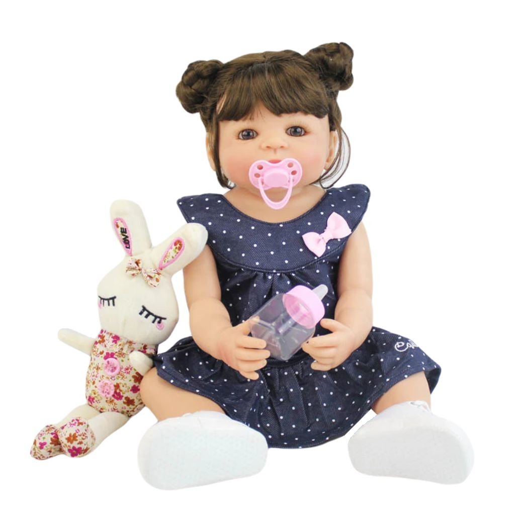 Boneca Bebe Reborn Corpo Em Silicone Macio Pronta Entrega