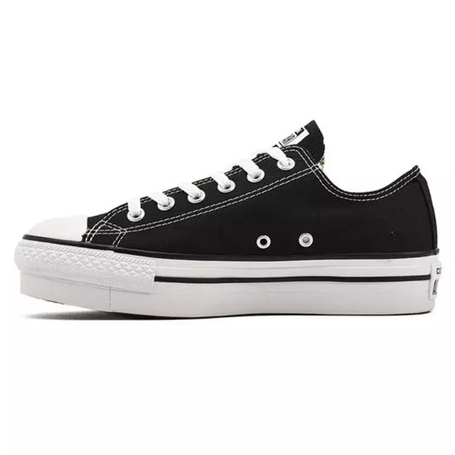 converse negra baja