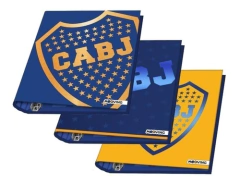 Carpeta escolar N°3 Mooving Boca / river Juniors