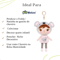 Kit Boneca Metoo Série Especial Miniatura em Pelúcia para bebê