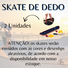 Tudo Dez  A maior loja de preço único do Brasil - Infantil - Brinquedo  Skate De Dedo 2 Unidades
