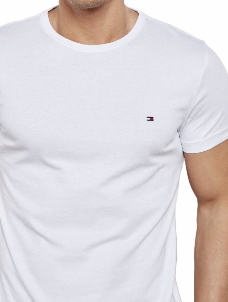 Camiseta Branca Tommy Hilfiger - Empório Abreu