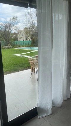 CORTINA PALOMA OFF WHITE- 150X220 CMS (Cada paño, Incluye dos paños) - tienda online