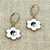 Aro metal ying yang flor