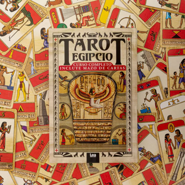 Tarot egipcio con mazo de cartas - Jeremy Mitchell