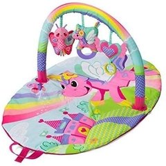 Gimnasio Musical Actividades Para Bebés En Bolsa - by Woody toys - Unicornio - Color Rosa -