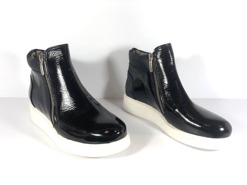 Bota de cuero charol (Gravagna)