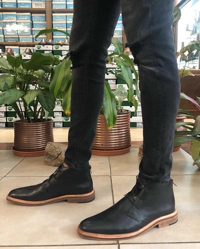 Bota de cuero (Franco Pasotti)