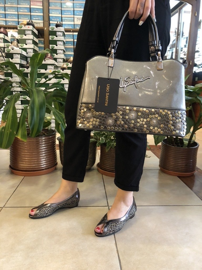 Cartera con tachas Ugo Santini