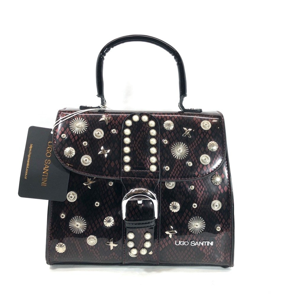 Cartera con tachas Ugo Santini