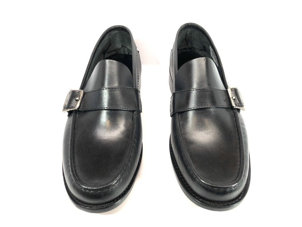 Mocasín de cuero con hebilla Messina (437)
