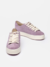 SNEAKER TONIA EN CUERO GAMUZADO- PRUNE