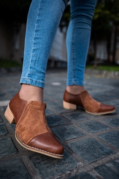 Stiletto Bajo Botineta Suela