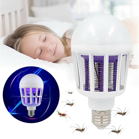FOCO LED MATA MOSQUITOS 2 EN 1 12W - NEW BAHIA