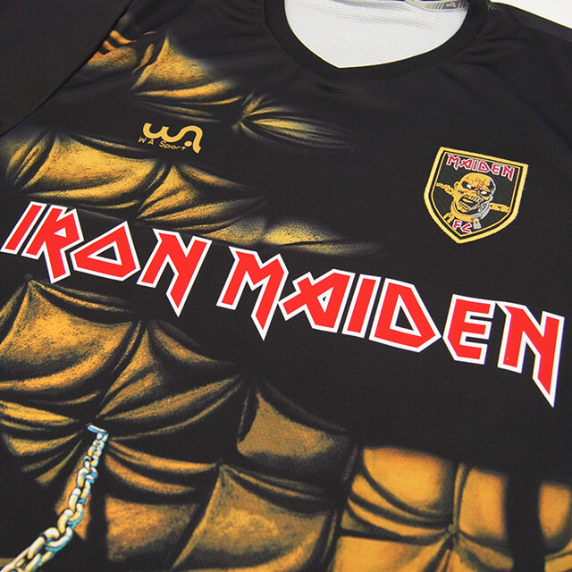 Piece Of Mind - Camisa de Futebol Iron Maiden W A Sport