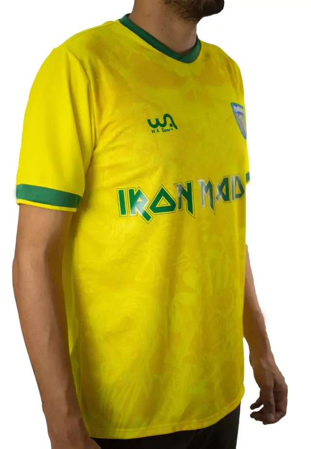 Camisa de Futebol Iron Maiden W A Sport – Brasil - Amarela
