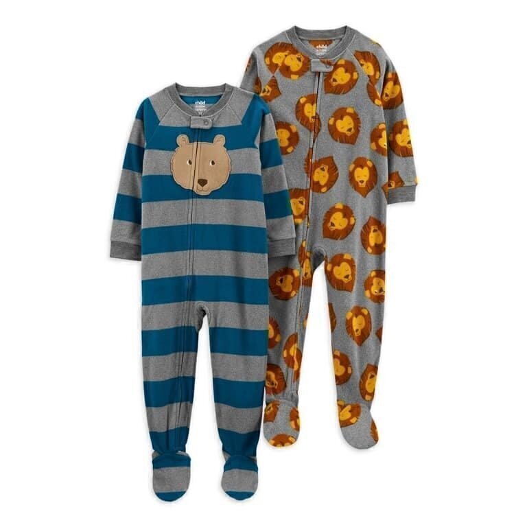 CARTERS PIJAMA MICROPOLAR LEON- OSO - Por Amor a Benja