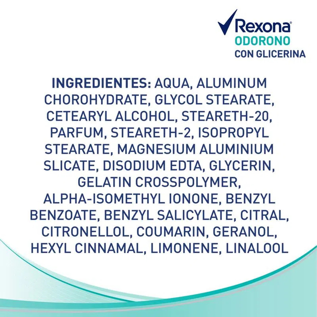 Rexona® Antitranspirante Odorono crema x 60g - Lampox