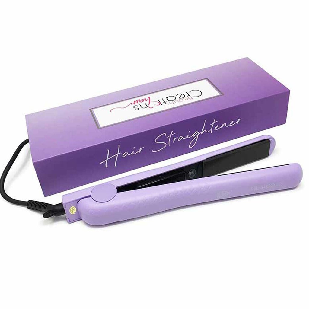 PLANCHA PARA CABELLO MORADA - BEAUTY CREATIONS