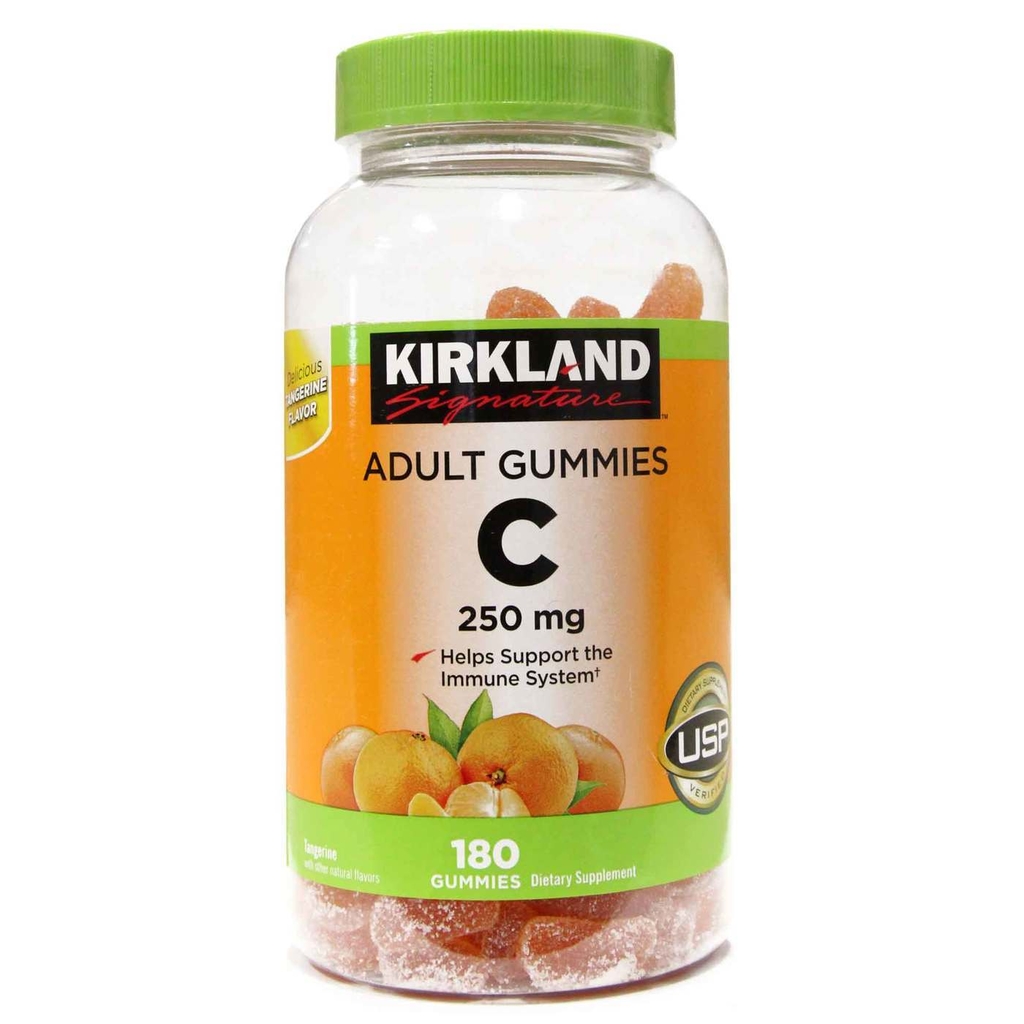Vitamina C Adulto Kirkland - 180 Gomas - LoBaby Store