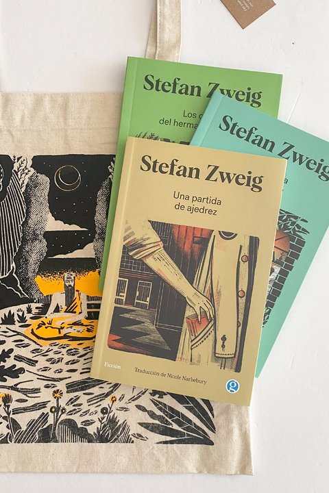 Combo Stefan Zweig: tres novelas y tote bag de regalo