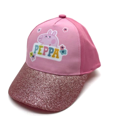 Gorra/cap peppa pig - glitters - comprar online