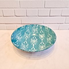 ensaladera de ceramica blue flowers - Clandestine
