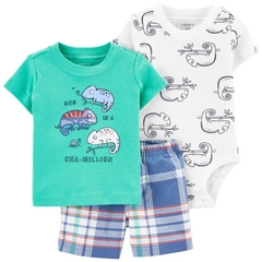 Set 3 Piezas Body, Remera y Short