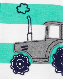 Osito-Pijama Algodon Tractor - comprar online