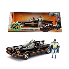 Auto Batman Batimovil Clasico Con Figura 1966 Escala 1:24