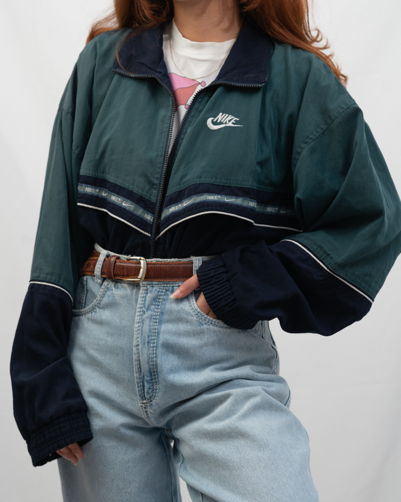 vintage bomber jacket nike