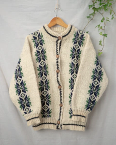 Blusão vintage de lã - comprar online
