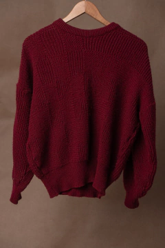 Blusa tricot vinho - comprar online