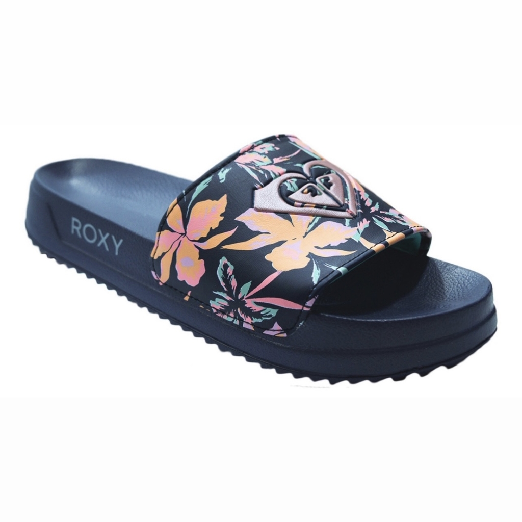 OJOTAS ROXY PLATAFORMA FLORES AZUL - SOLIDO NQN