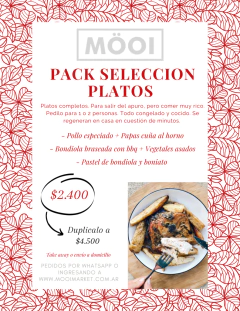 PACK SELECCION PLATOS MÖOI