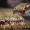 Cuadrado de Frambuesa y Avena