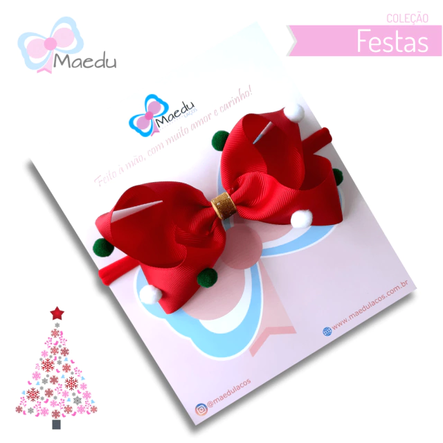 Laço Boutique Natal e Ano Novo - Coleção Festas Laço Boutique Natal e Ano Novo - Coleção Festas