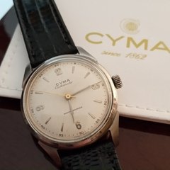 Reloj clásico Cyma automático a martillo, "bumper". Ref. 21201.6. cal. 420.