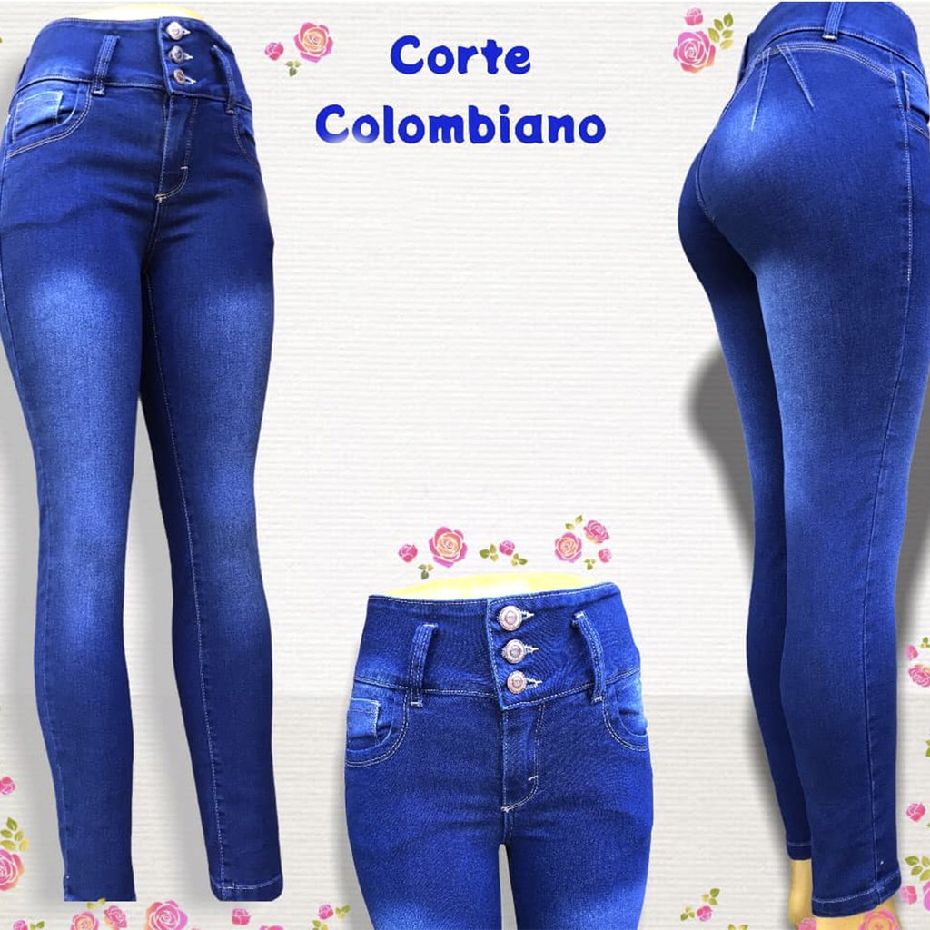 Jeans Elastizado Corte Colombiano. Art 4014 - Dinastia